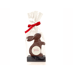 Conejo sin azúcar de chocolate de leche