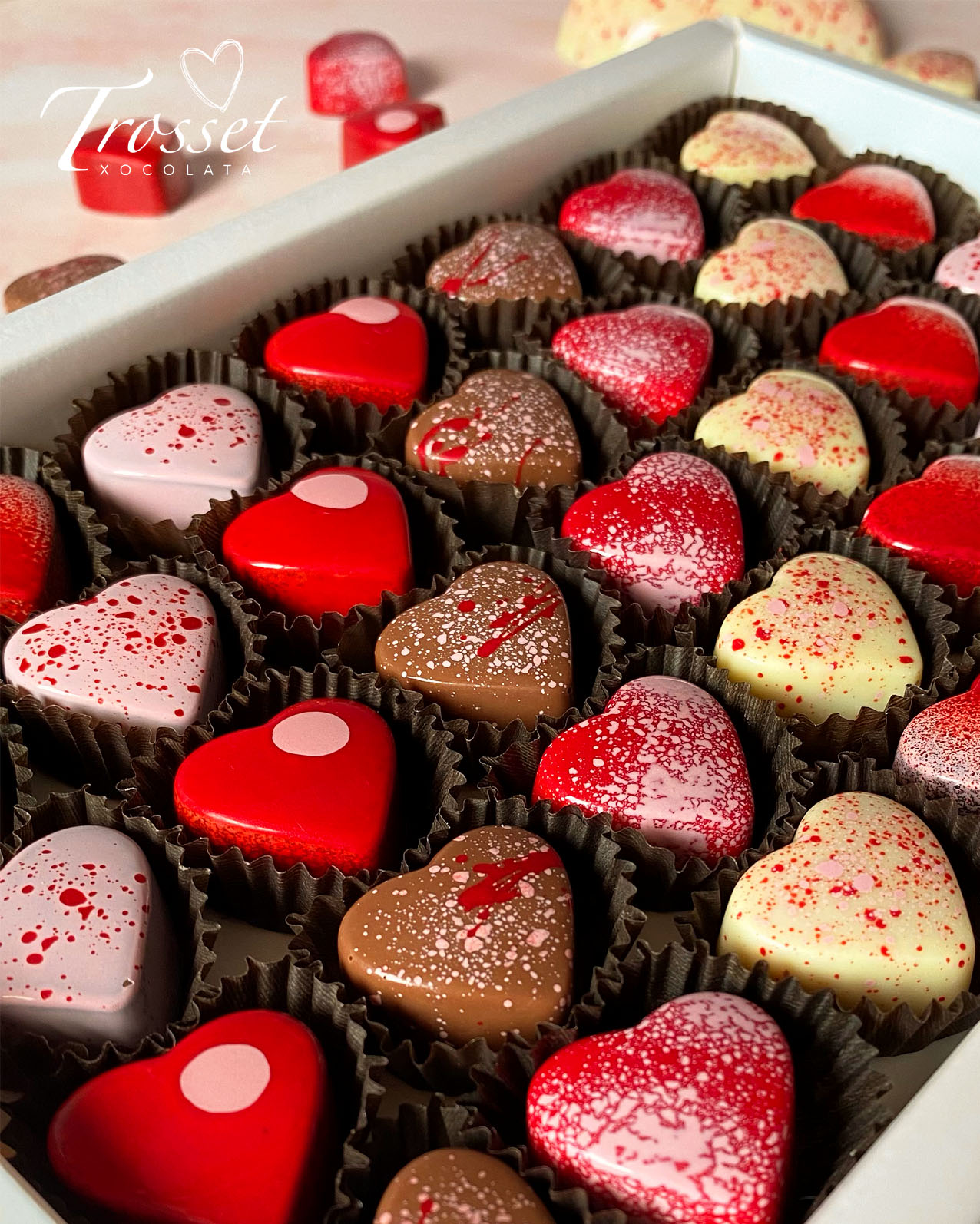 Caja bombones L'amor ♡ 35 und.