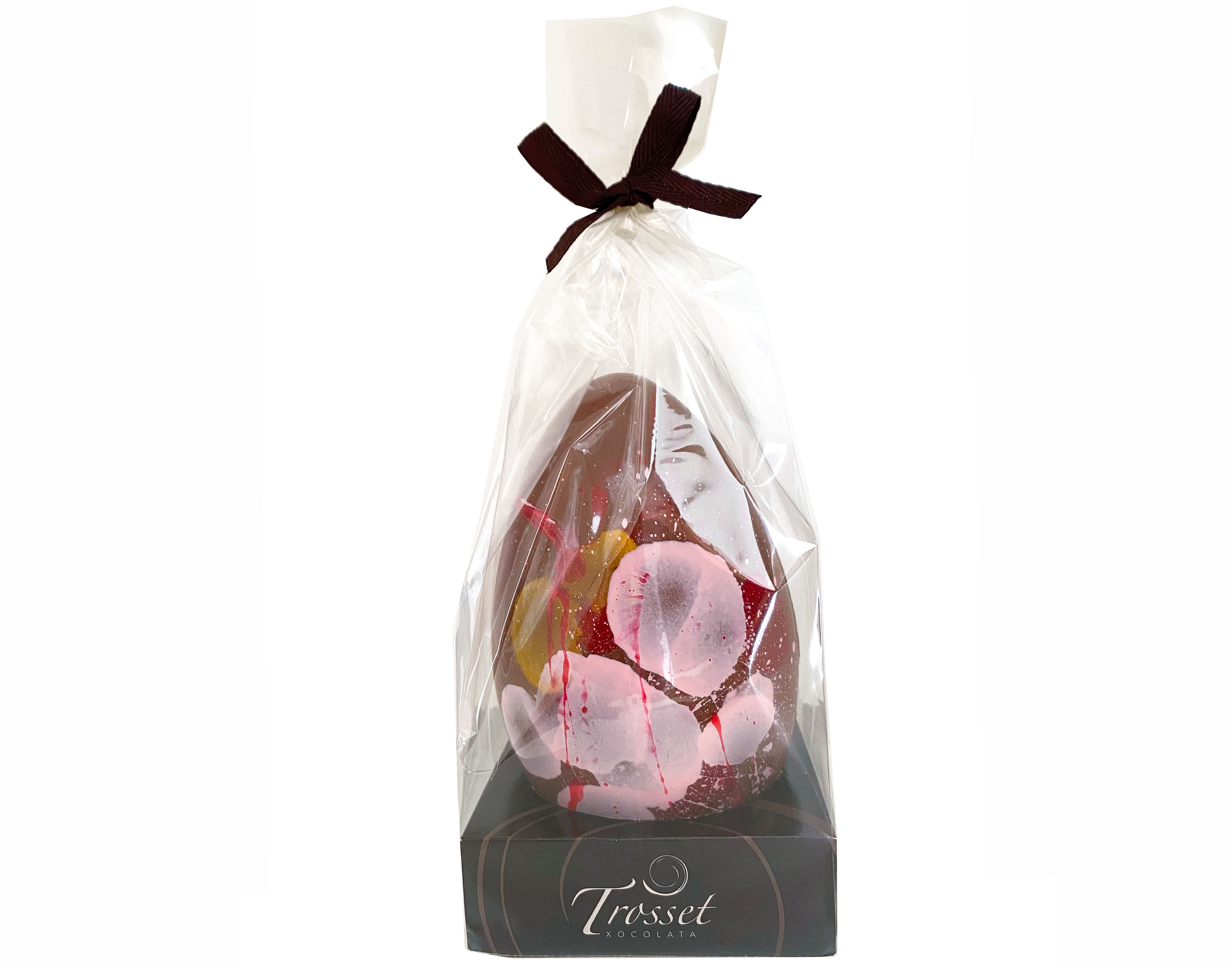 Huevo grande de chocolate de leche relleno 