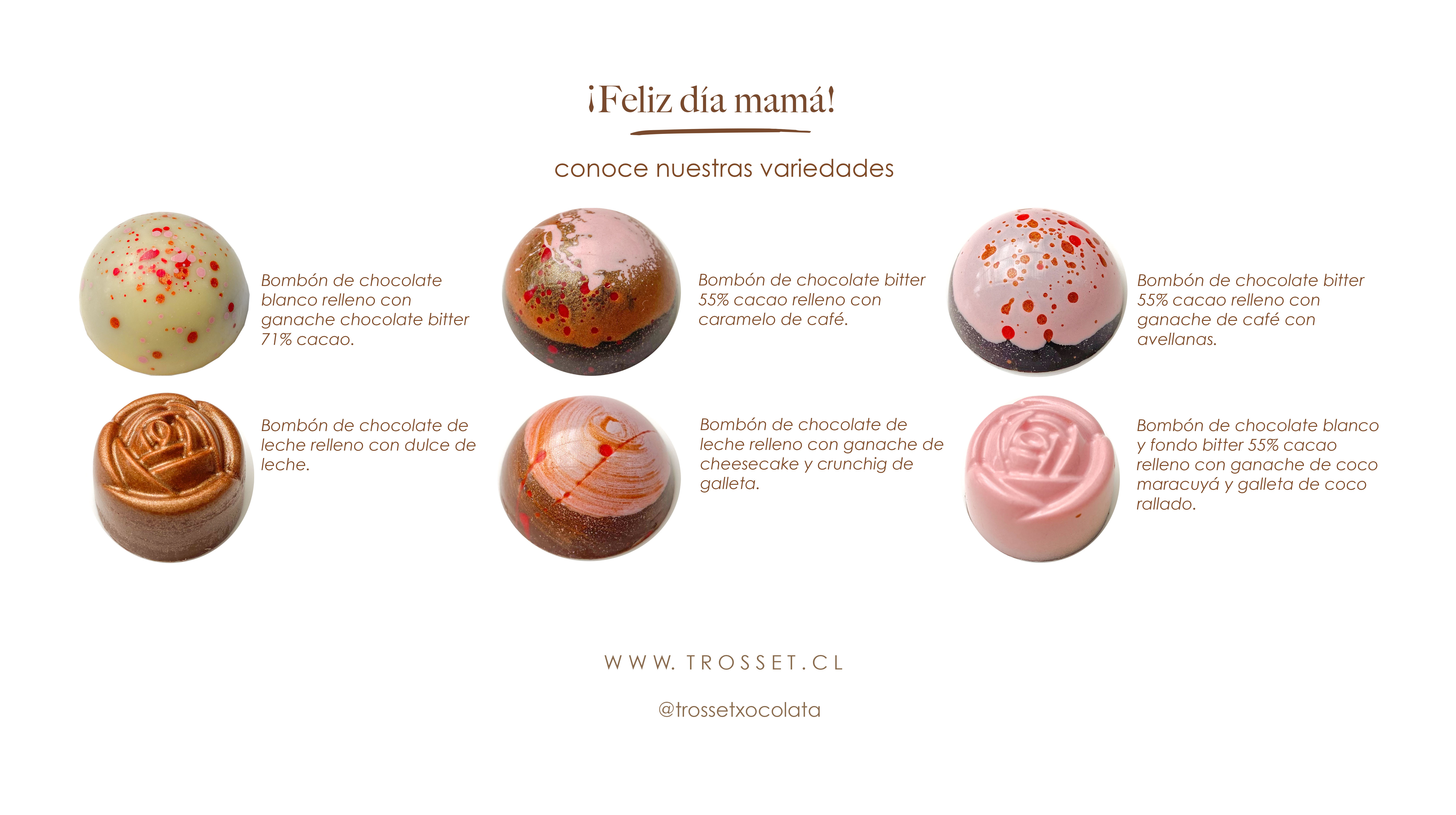 Caja bombones especial para mamá 35 und.