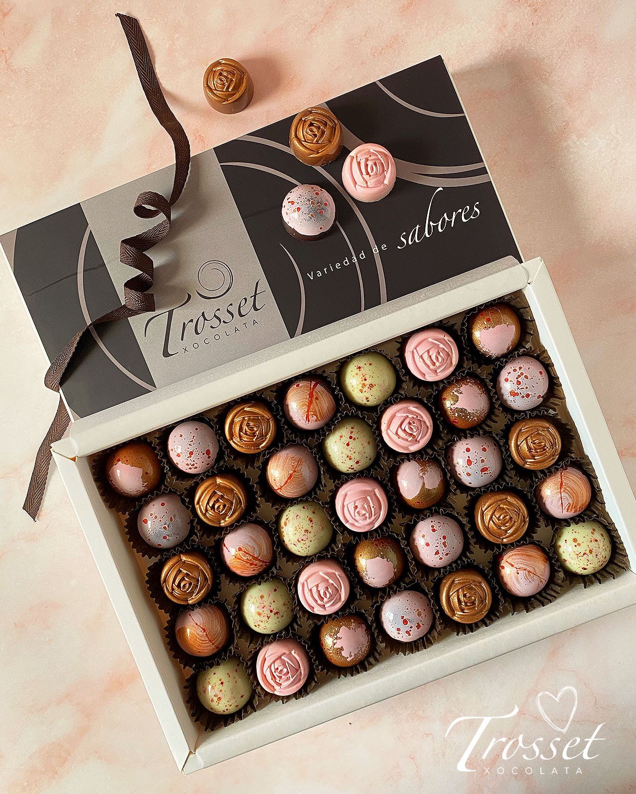Caja bombones especial para mamá 35 und.