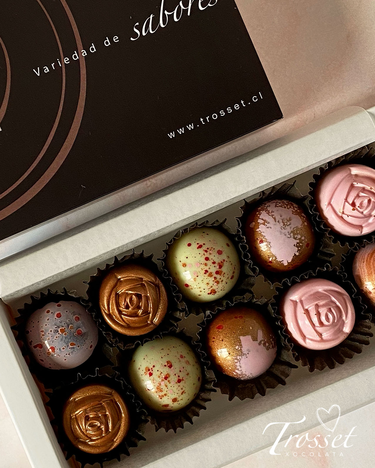 Caja bombones especial para mamá 10 und.