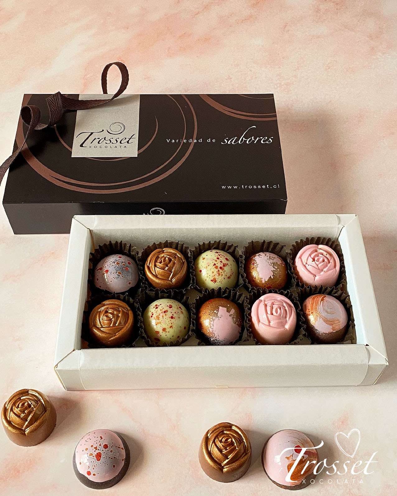Caja bombones especial para mamá 10 und.