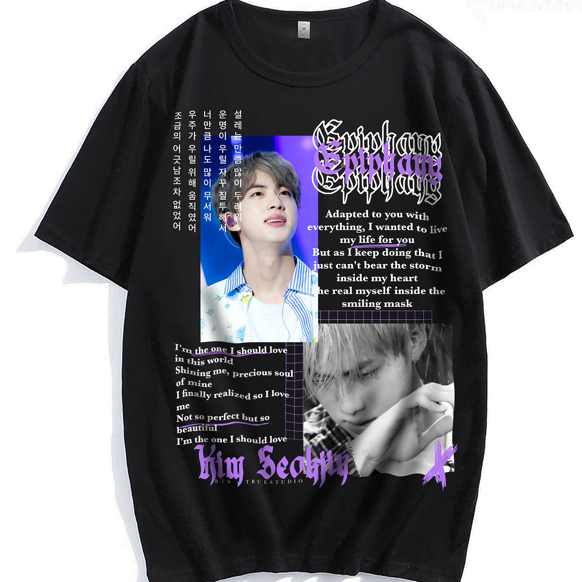 BTS Kim Seokjin | EPIPHANY | Short Sleeve T-shirt