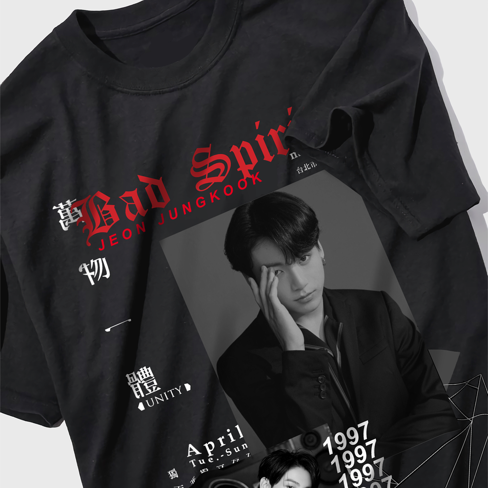 BADSPIRIT | Jeon Jungkook | BTS Short Sleeve T-shirt