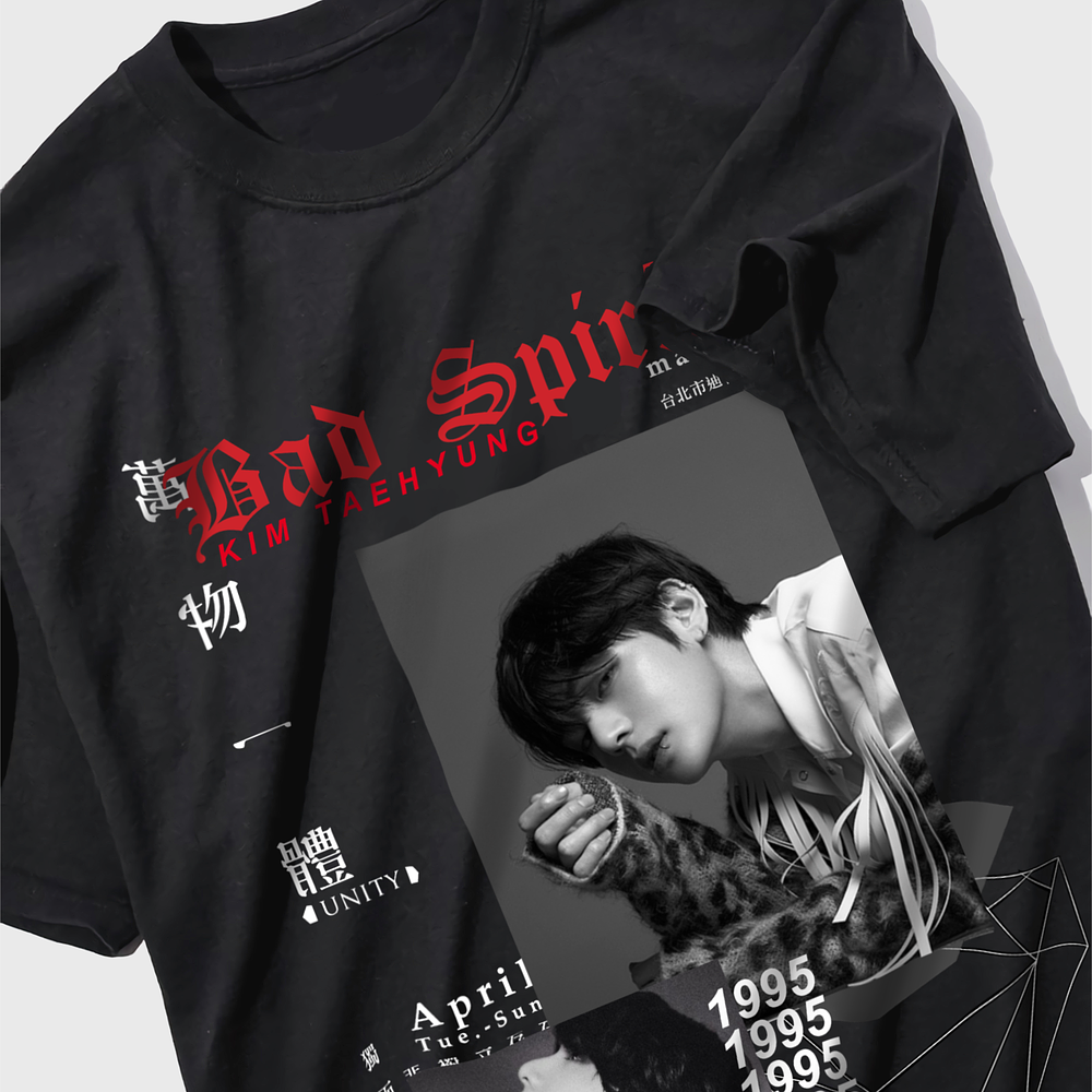 BADSPIRIT  | Kim Taehyung | BTS Short Sleeve T-shirt 