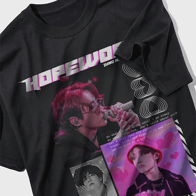 HOPE WORLD | J-HOPE | BTS Polera Manga Corta