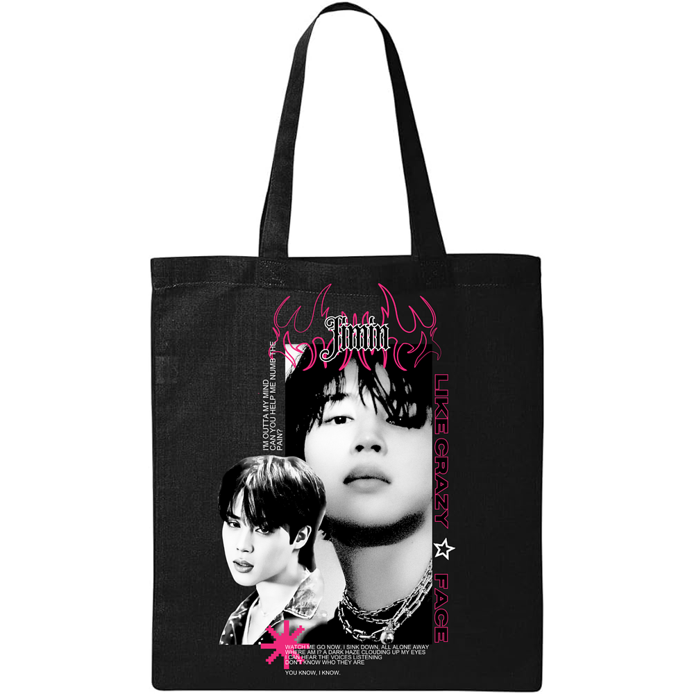 LIKE CRAZY | Park Jimin | BTS Tote bag