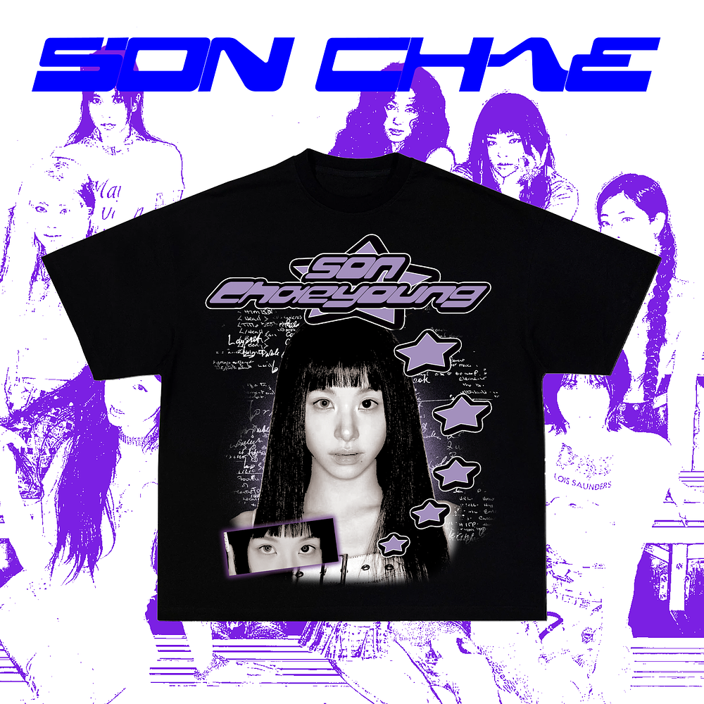 TWICE | Son Chaeyoung | Polera Manga Corta