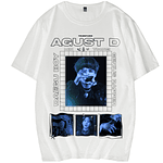 AGUST D | Min Yoongi | BTS Suga Polera Manga Corta