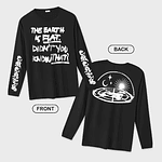 EARTH IS FLAT | Min Yoongi | BTS Suga Polera Manga larga | manga corta