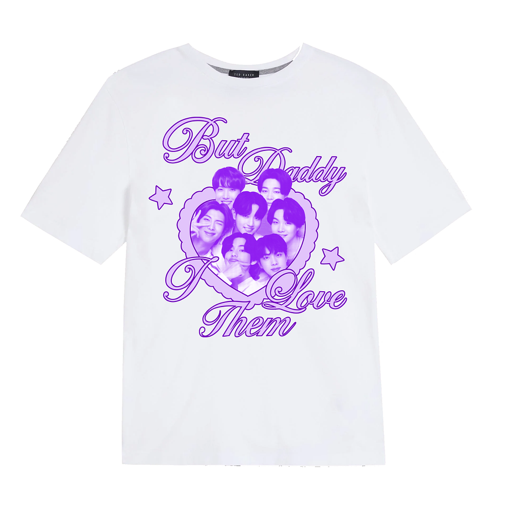 I LOVE THEM | BTS | Polera manga corta