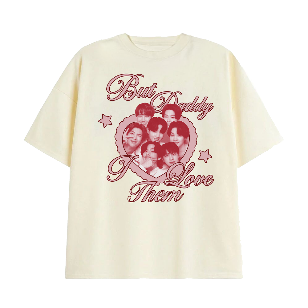 I LOVE THEM | BTS | Polera manga corta