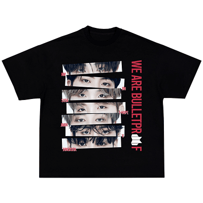 ARIRANG | BTS | Polera Manga Corta - Negro