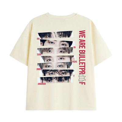 ARIRANG | BTS | Polera Manga Corta - hueso