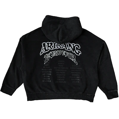ARIRANG TOUR | Boxy Fit Acid Wash Hoodie 