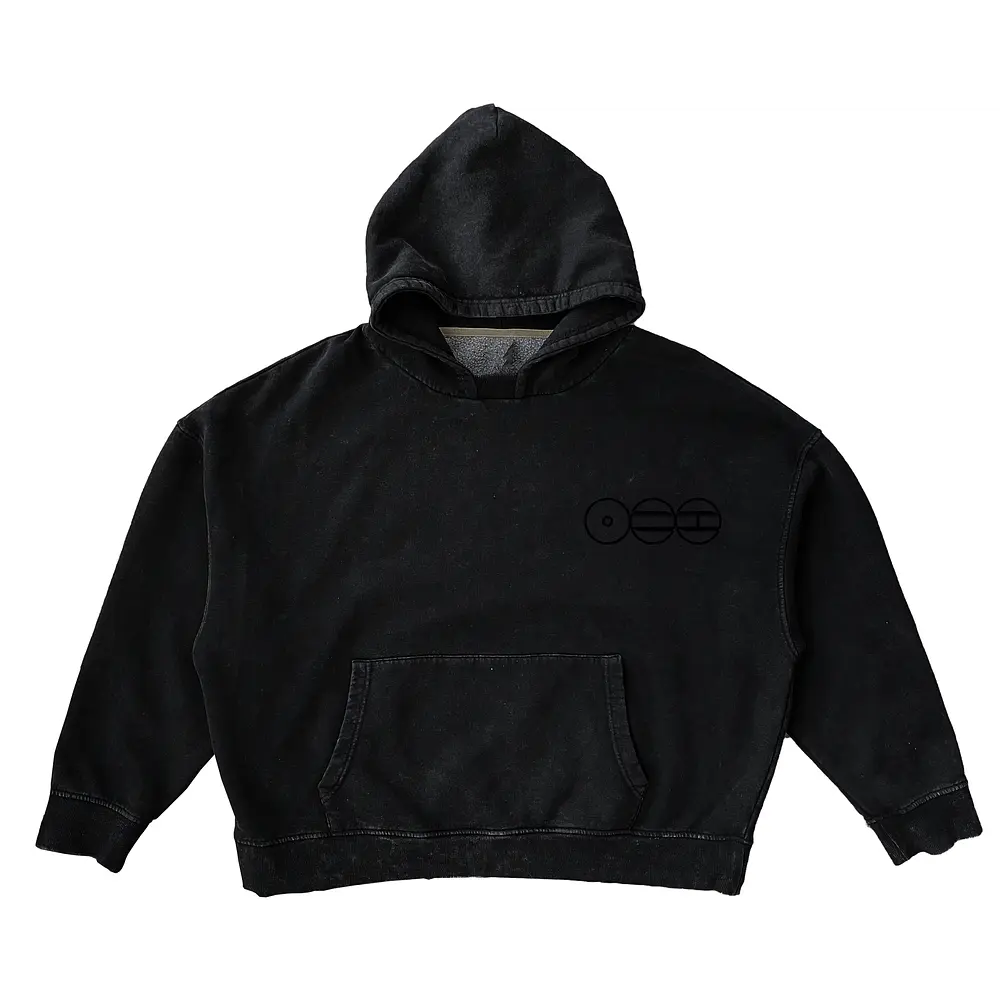 ARIRANG TOUR | Boxy Fit Acid Wash Hoodie 
