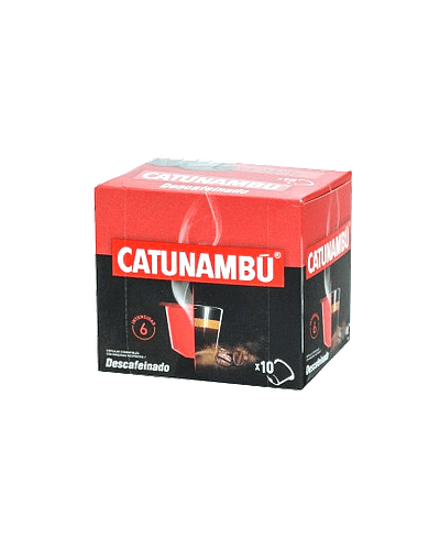 Café Catunambú Capsula Descafeinado compatible (Nespresso) - 10 ud.