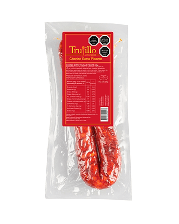 Chorizo Sarta Picante Trujillo - 240 g. 