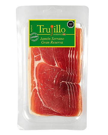 Jamón Serrano Reserva Trujillo Et. Verde - 80 g.
