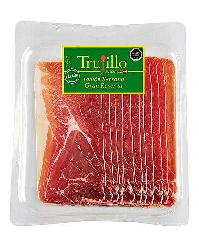 Jamón Serrano Trujillo Reserva Et. Verde - 180 g.