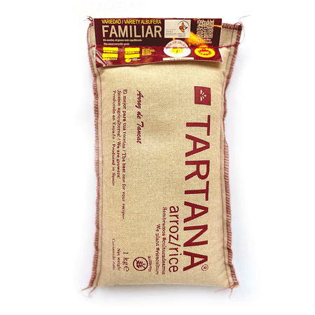 Arroz Tartana - Variedad Albufera - Saco 1 kg.