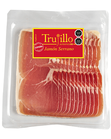 Jamón Serrano Bodega Et. Roja - 180 g.