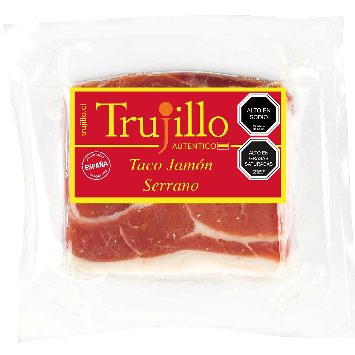 Taco de Jamón Trujillo Et. Roja 350 g.