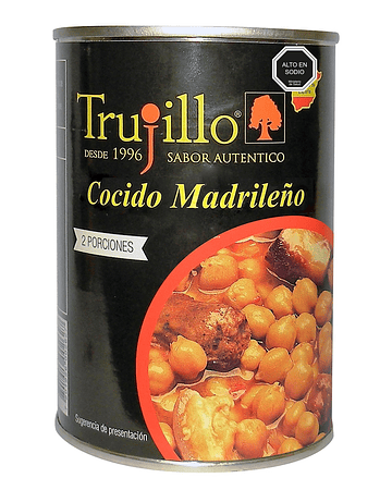 Cocido Madrileño Trujillo - Lata 415 g.
