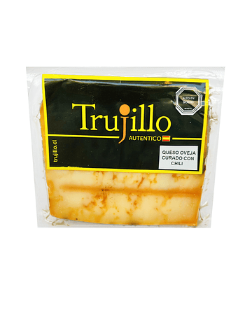 Queso de Oveja con Chili Trujillo - Cuña 180 g.