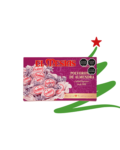 El Mesías Polvorones de Almendra - 400 g.