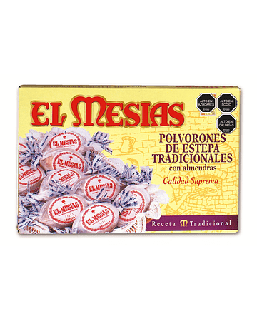 El Mesías Polvorones de Almendra - 400 g.