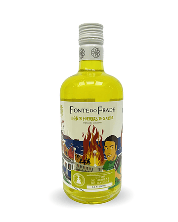 Licor de Hierbas Fonte Do Frade - 700 ml.