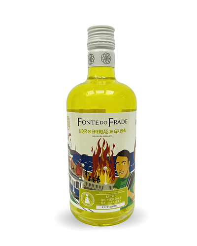 Licor de Hierbas Fonte Do Frade - 700 ml.