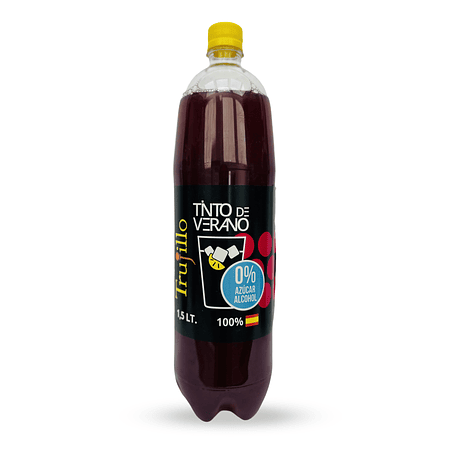 Tinto de Verano 0% Azucar - 0% Alcohol - Botella 1,5 LT.