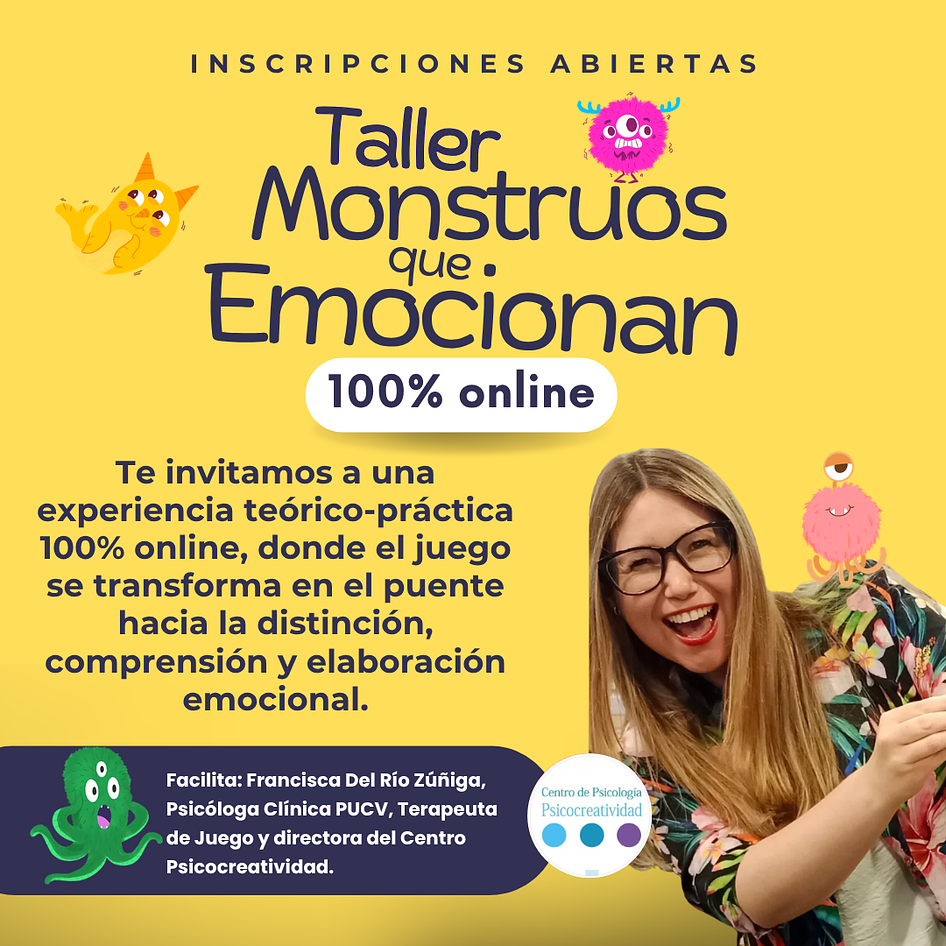 TALLER ONLINE | Monstruos que Emocionan 1