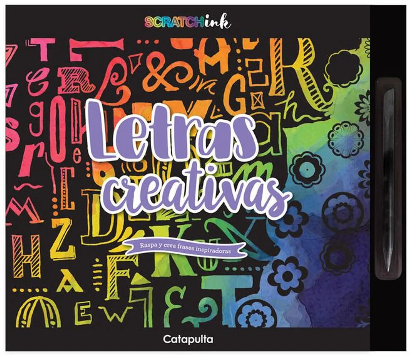 LETRAS CREATIVAS. RASPA Y CREA FRASES INSPIRADORAS 1