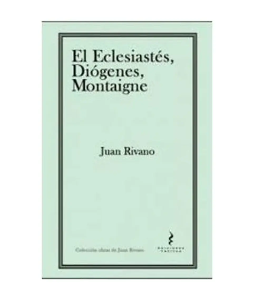EL ECLESIASTES DIOGENES MONTAIGNE 1