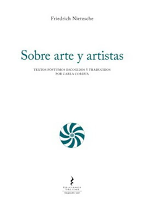 SOBRE ARTE Y ARTISTAS