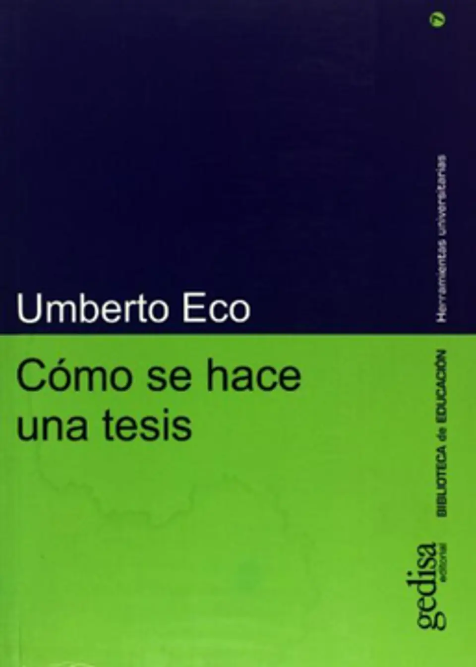 COMO SE HACE UNA TESIS 1