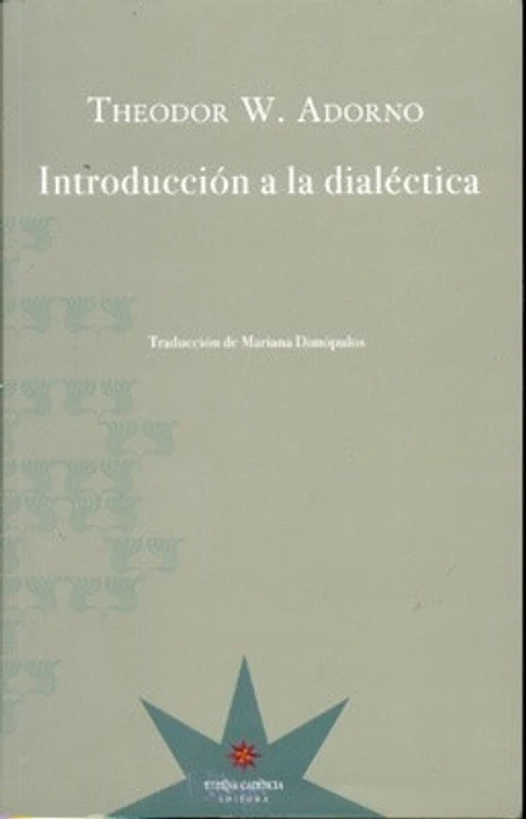 INTRODUCCION A LA DIALECTICA