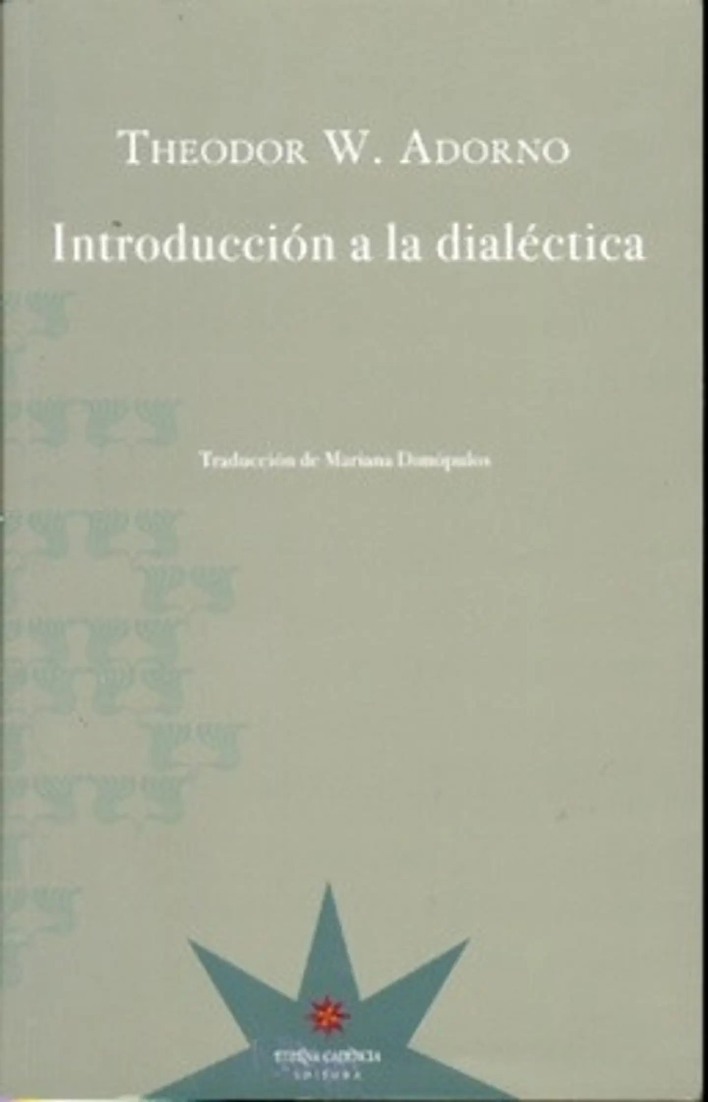 INTRODUCCION A LA DIALECTICA 1
