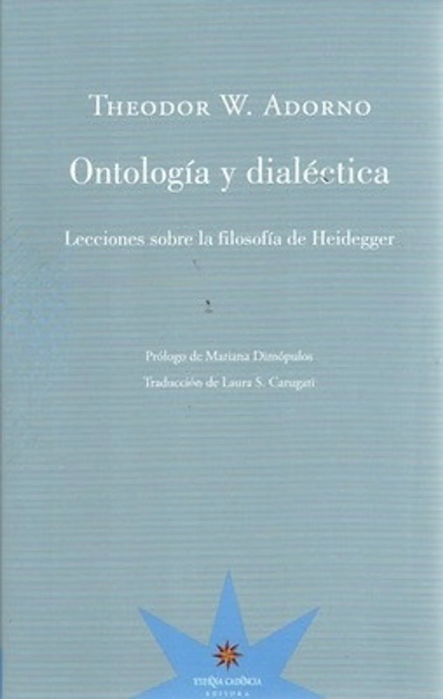 ONTOLOGIA Y DIALECTICA 1