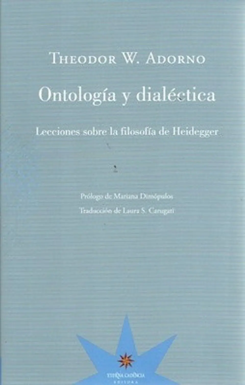 ONTOLOGIA Y DIALECTICA 1