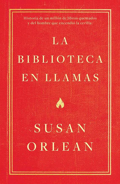 LA BIBLIOTECA EN LLAMAS