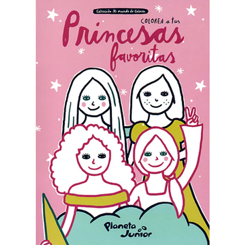 COLOREA A TUS PRINCESAS FAVORITAS