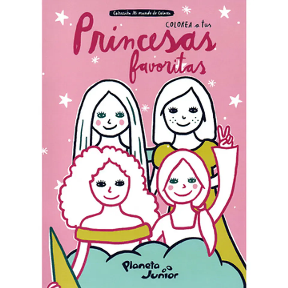 COLOREA A TUS PRINCESAS FAVORITAS 1