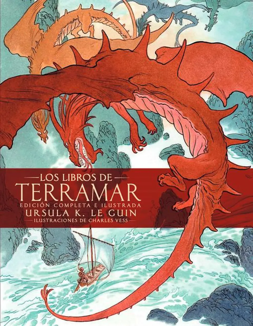 LOS LIBROS DE TERRAMAR EDICION COMPLETA ILUSTRADA 1