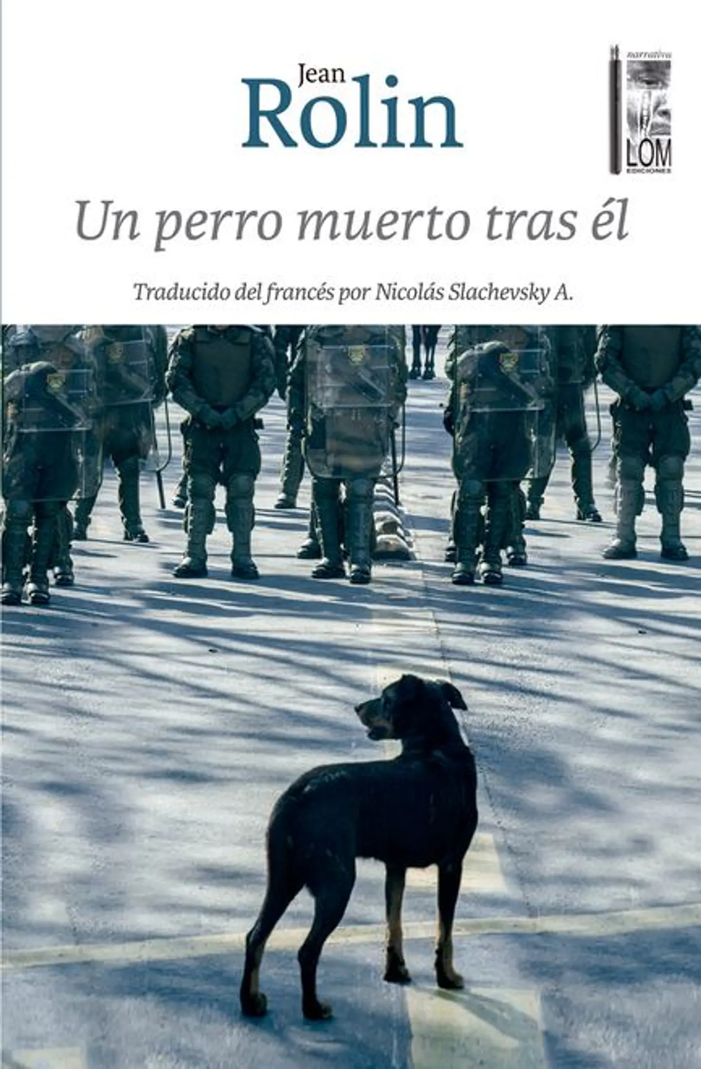 UN PERRO MUERTO TRAS EL 1