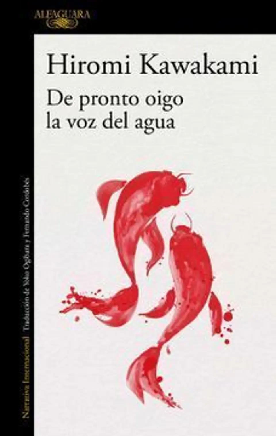 DE PRONTO OIGO LA VOZ DEL AGUA 1